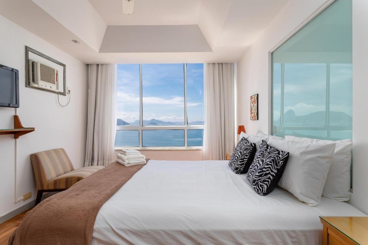 Belissimo Em Copacabana - Vista Para O Mar - A1103 Z3 リオデジャネイロ エクステリア 写真