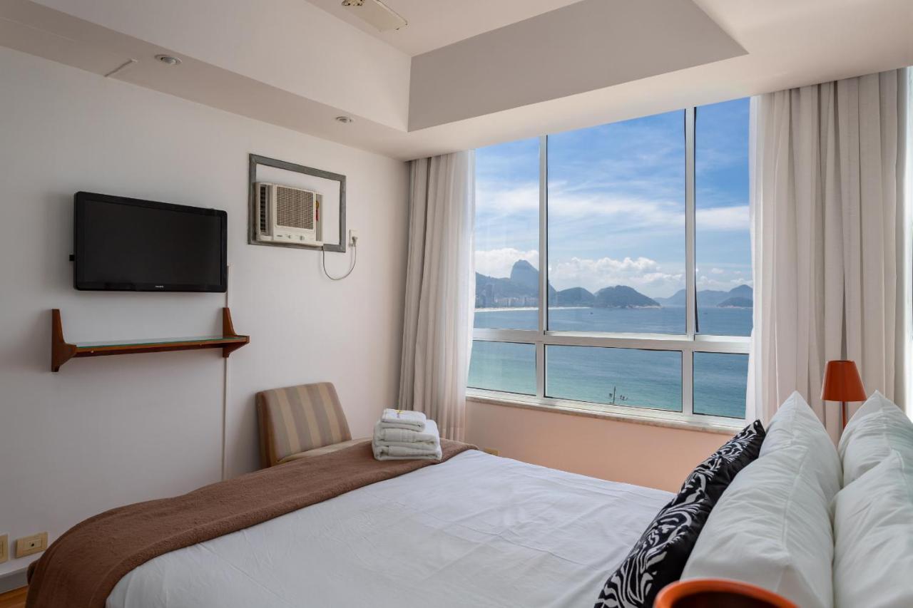Belissimo Em Copacabana - Vista Para O Mar - A1103 Z3 リオデジャネイロ エクステリア 写真