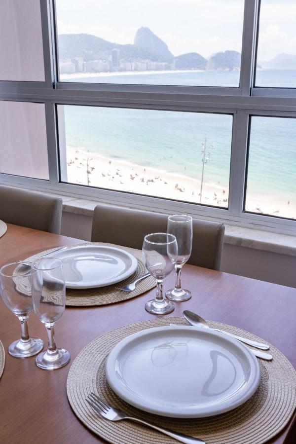 Belissimo Em Copacabana - Vista Para O Mar - A1103 Z3 リオデジャネイロ エクステリア 写真