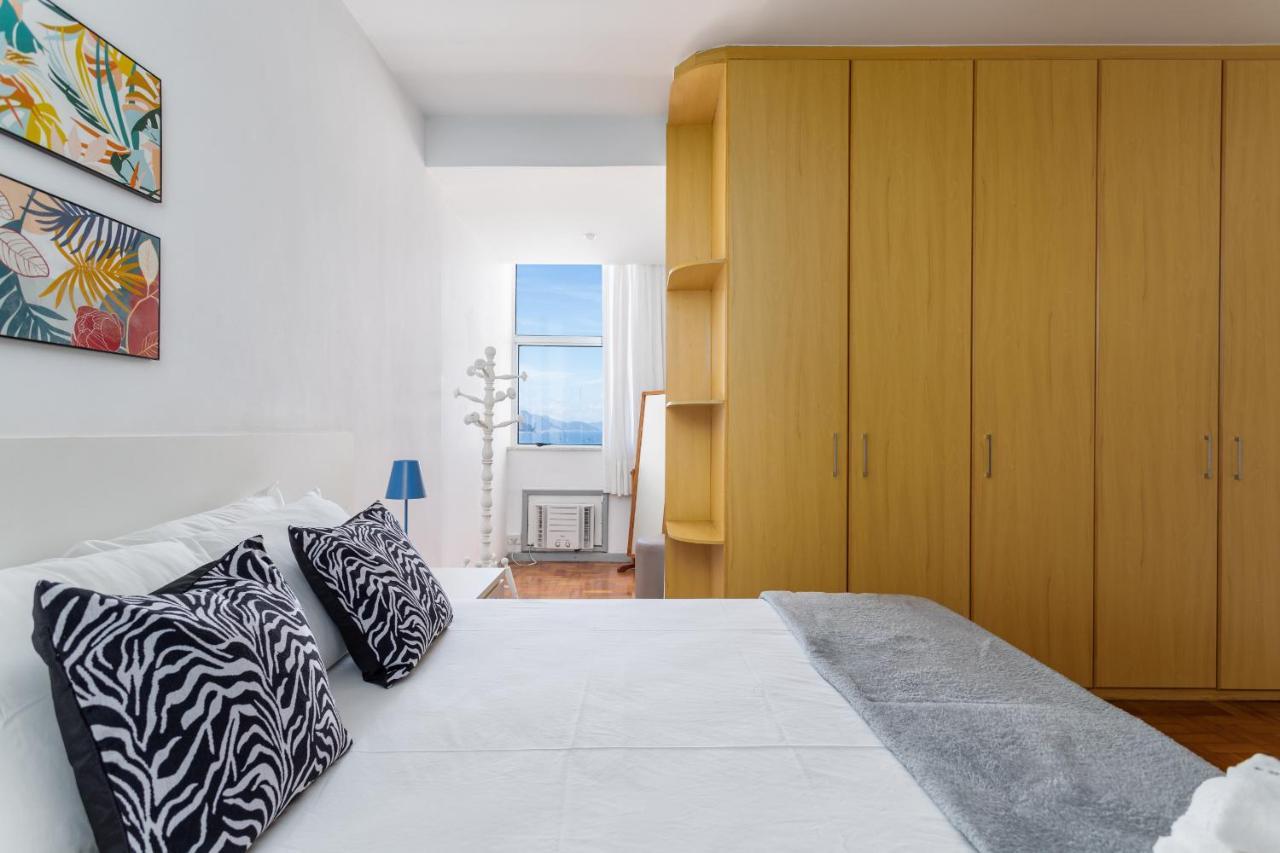 Belissimo Em Copacabana - Vista Para O Mar - A1103 Z3 リオデジャネイロ エクステリア 写真